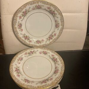Fine china plates
